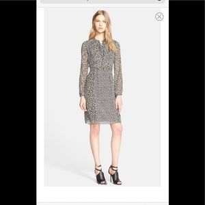 Burberry Brit Meera Floral Silk Dress